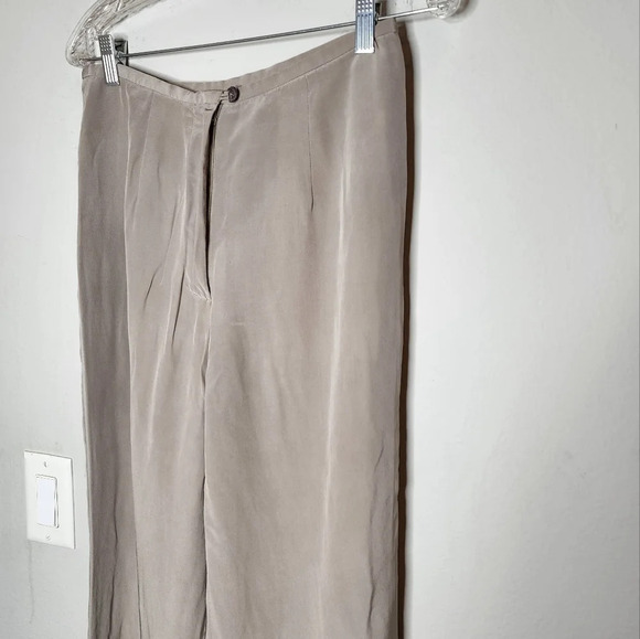 Halston 100% silk trousers - Picture 6 of 14